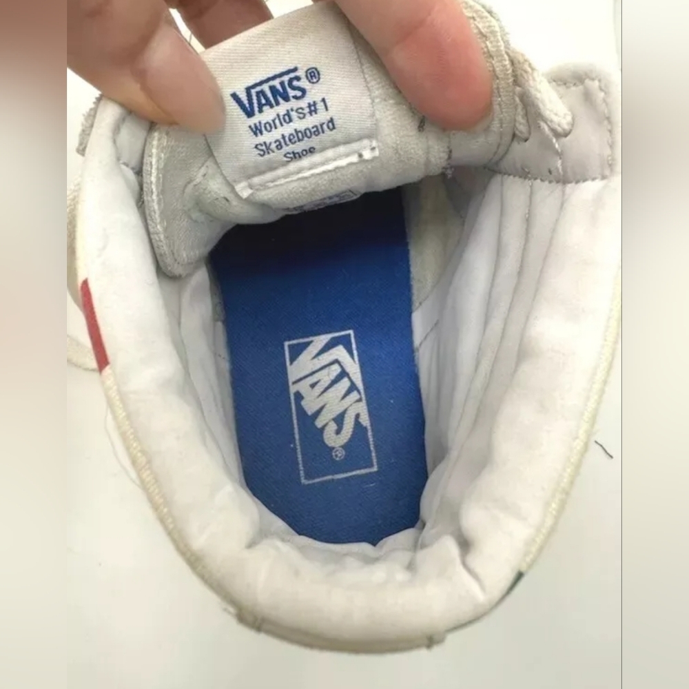 Vans Hi-Top Deck Club White Shoes - Skate - Size 7 M / 8.5 W - Picture 6 of 7